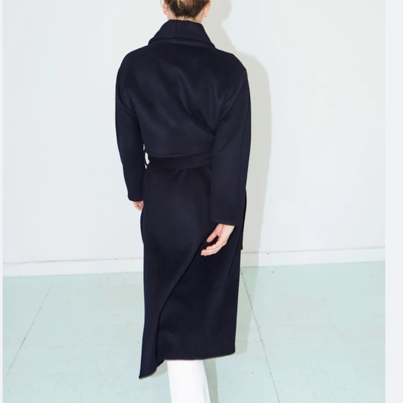 THEORY Robe Coat in Double-Face Wool-Cashmere